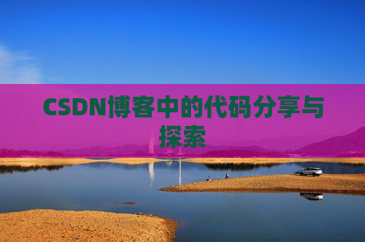 CSDN博客中的代码分享与探索